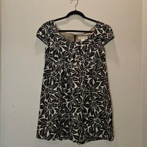 Michael Kors Baby Doll Empire Waist Linen Dress Size 8P